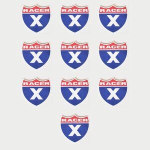 Lot of 10 RACER X Stickers